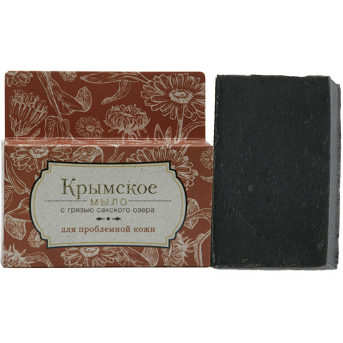 Крымское мыло для проблемной кожи Сакские грязи