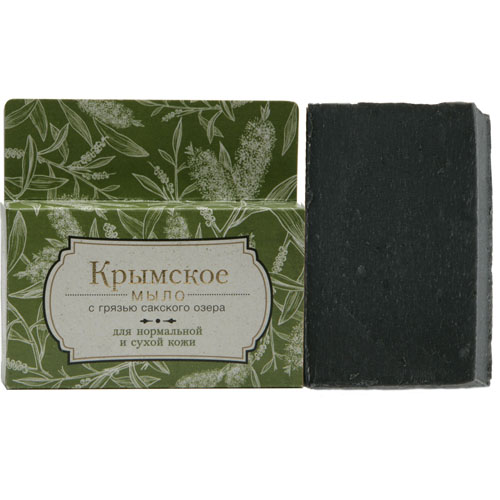Крымское мыло для сухой кожи лица Сакские грязи