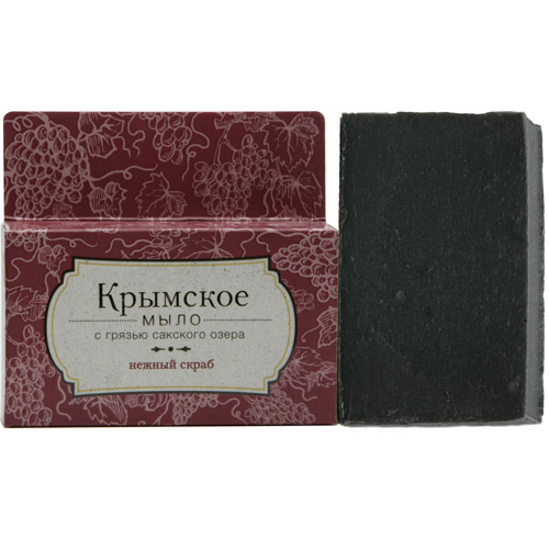 Крымское мыло скраб для лица Сакские грязи